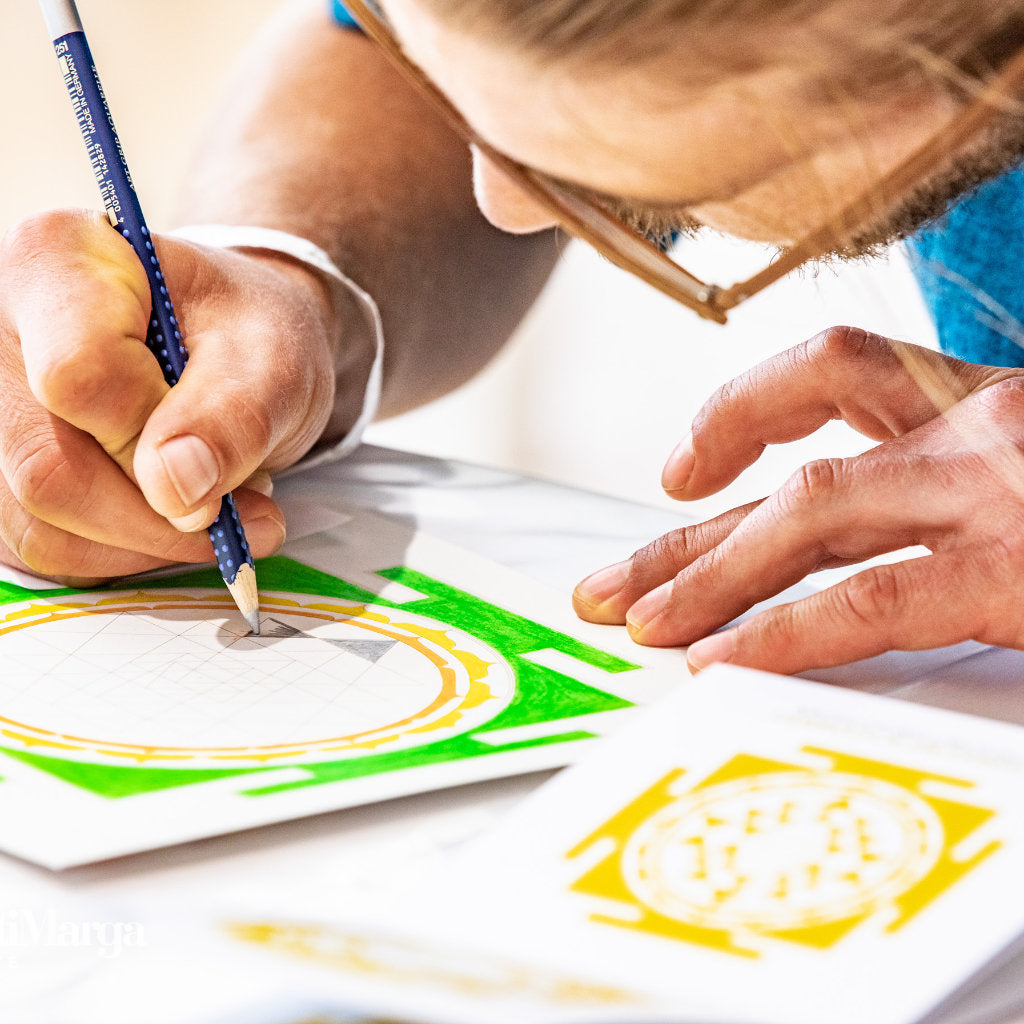 SRI YANTRA PAINTING MEDITATION - INTRODUCTION COURSE