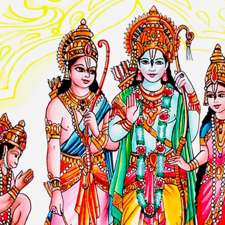 PAINTING MEDITATION - RAM DARBAR